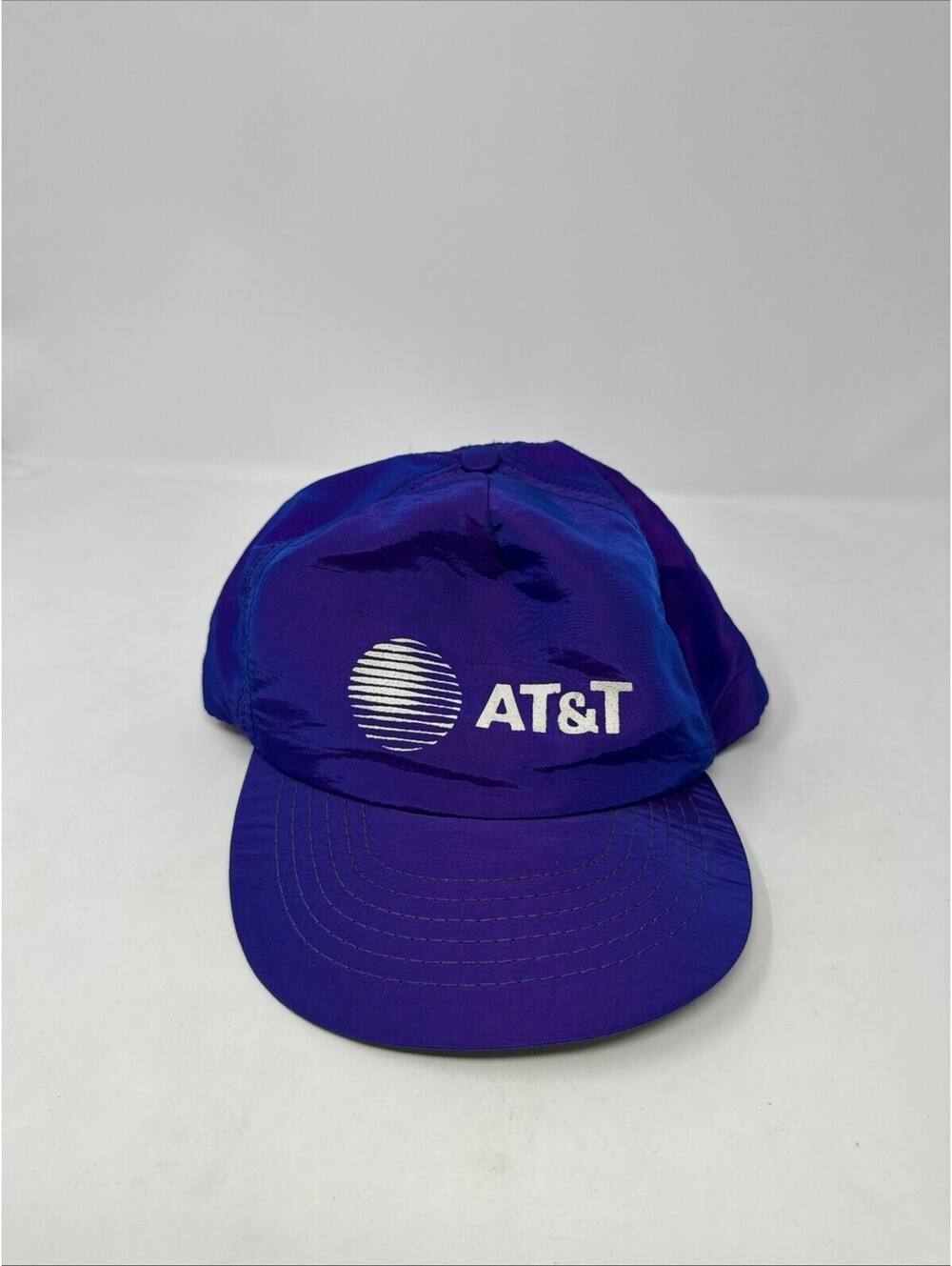 Vintage AT&T Purple Snapback USA 80s 90s Retro